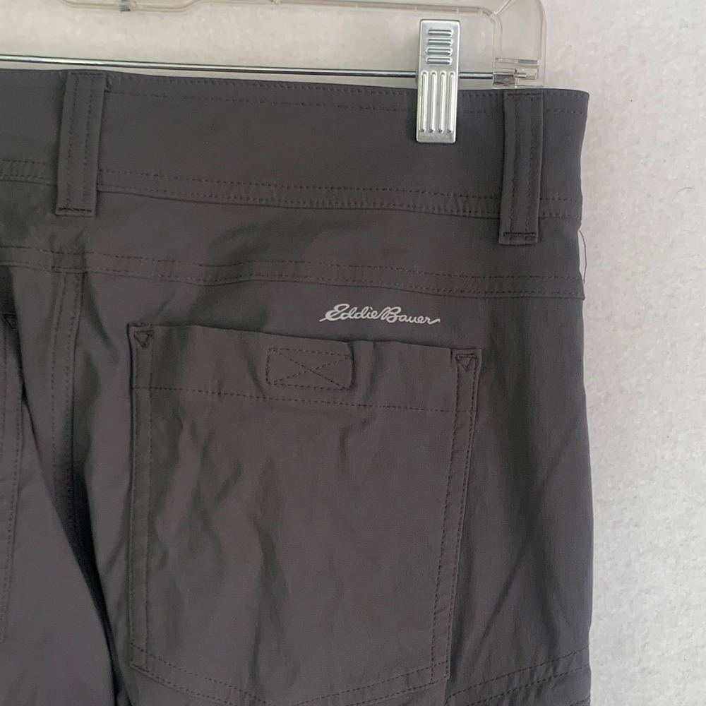 Eddie Bauer First Ascent Convertible Pants Mens 30x32 Gray Hiking Cargo Outdoors - Picture 5 of 10